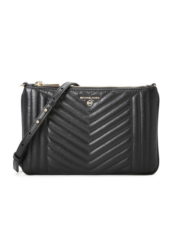 MICHAEL KORS JET SET CHARM 斜跨包 字母金属标 绗缝皮 32H9GT9C9T