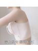 蕾丝调整型无钢圈文胸聚拢小胸院专用内衣女背心式收副乳胸罩