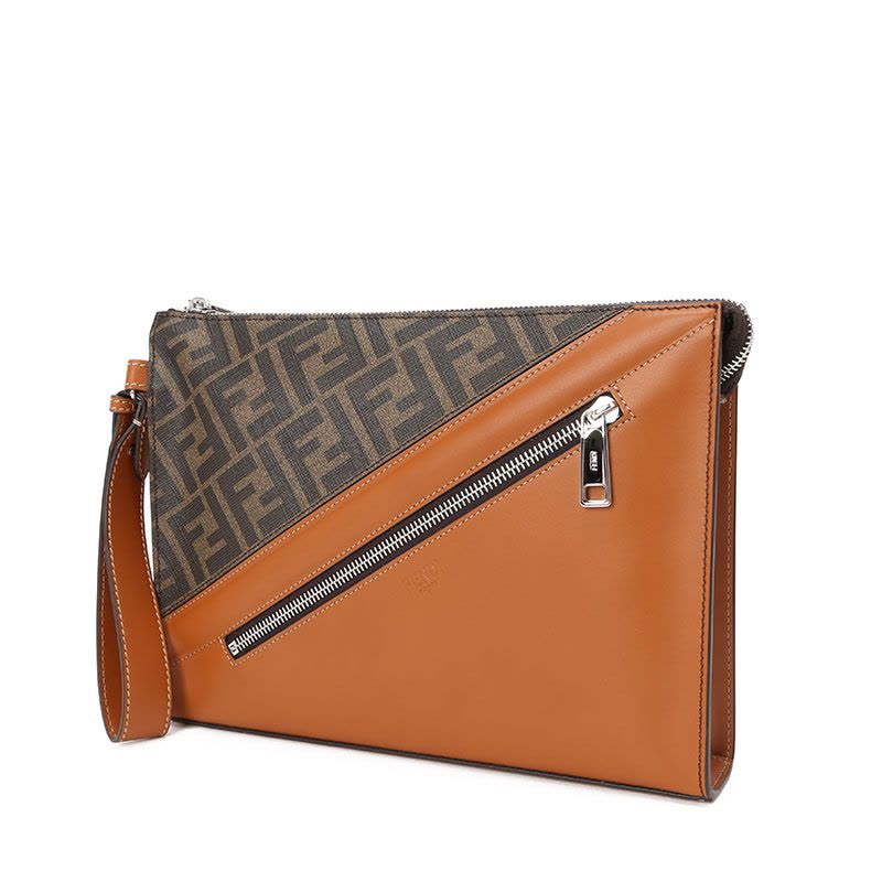 预售 芬迪FENDI 老花款 男女通用手拿包7VA491图片