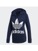Adidas阿迪达斯三叶女装春运动连帽休闲针织连帽卫衣套头衫CE2410