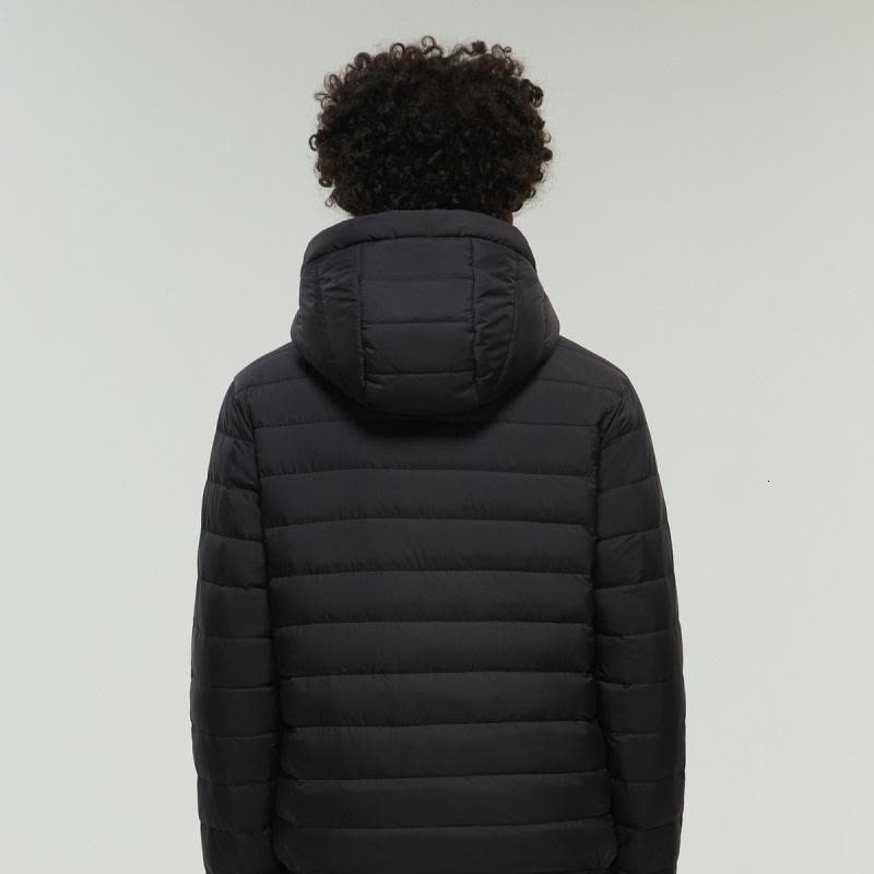 波司登2020年羽绒服男轻薄连帽通勤便携短款简约外套B00131007DS图片