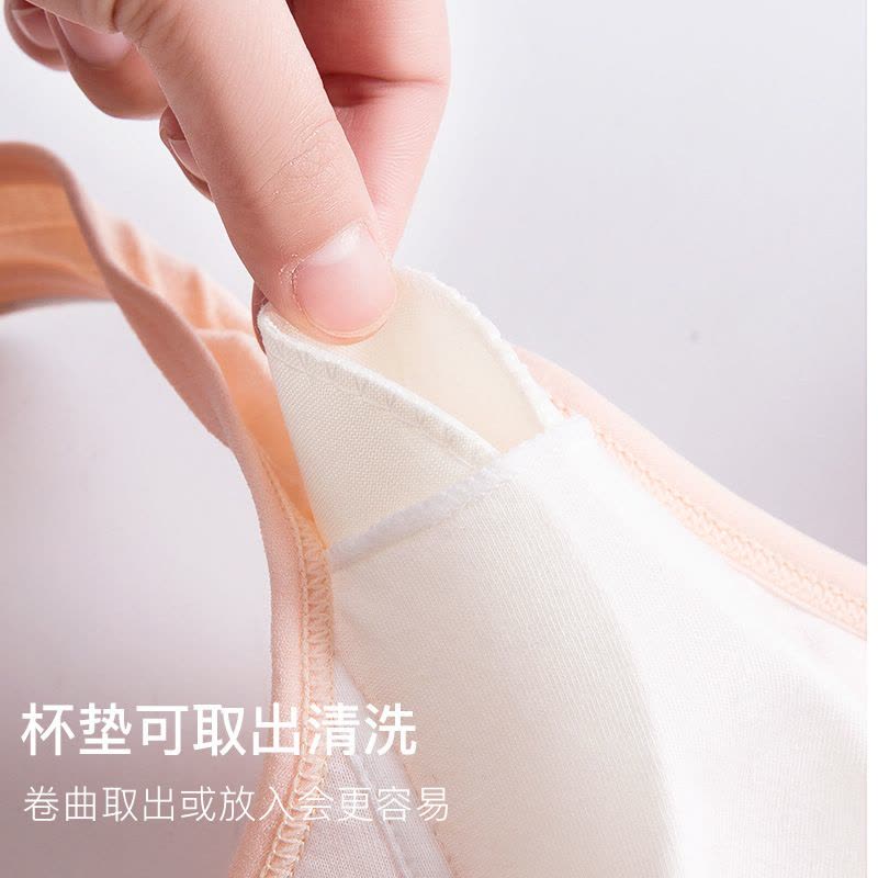 2件孕妇内衣女纯棉聚拢防下垂产后孕期喂奶大码夏季薄款哺乳文胸图片