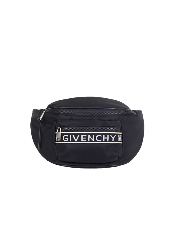 【预定】GIVENCHY/纪梵希 4G LOGO GIVENCHY大号尼龙腰包 BK504SK0B5