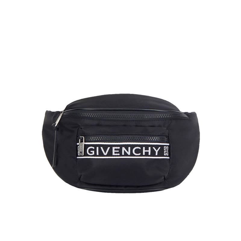 【预定】GIVENCHY/纪梵希 4G LOGO GIVENCHY大号尼龙腰包 BK504SK0B5图片
