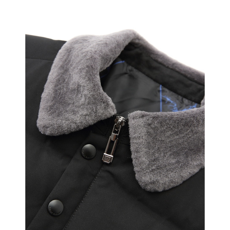 Artsdon/阿仕顿冬季新款羽绒服羊毛领保暖休闲羽绒外套男