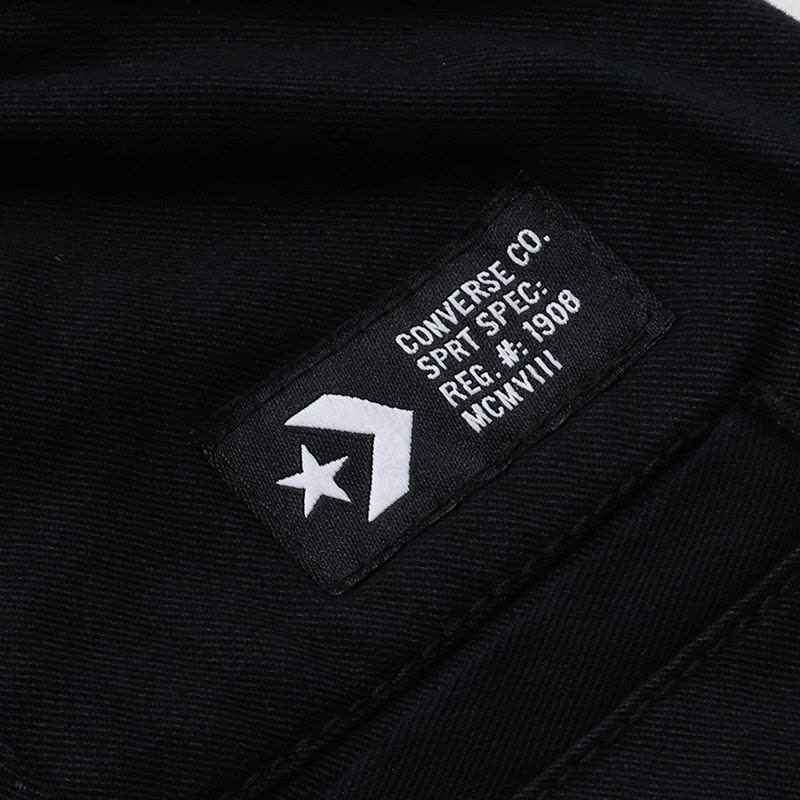 【自营】CONVERSE匡威男裤运动长裤工装宽松收口休闲裤运动服10006859 L 10006859-A01黑色图片