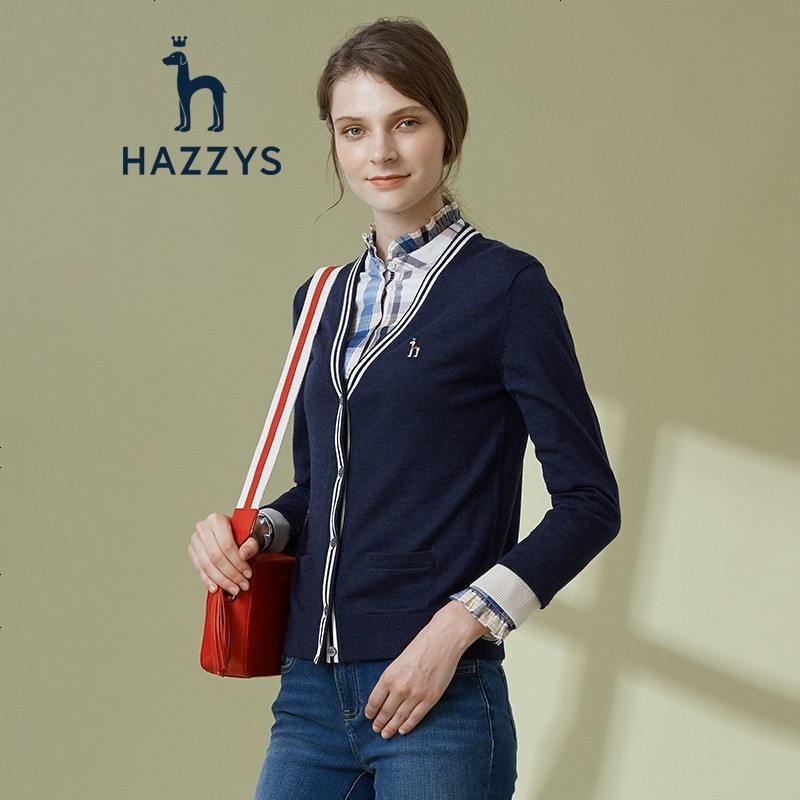 服装鞋帽>女装>女士针织/毛衣>哈吉斯(hazzys)>哈吉斯(hazzys)女士