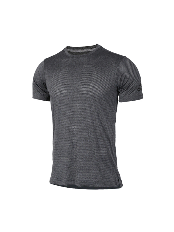 阿迪达斯短袖男夏季大码圆领冰风速干透气跑步运动T恤CE3611