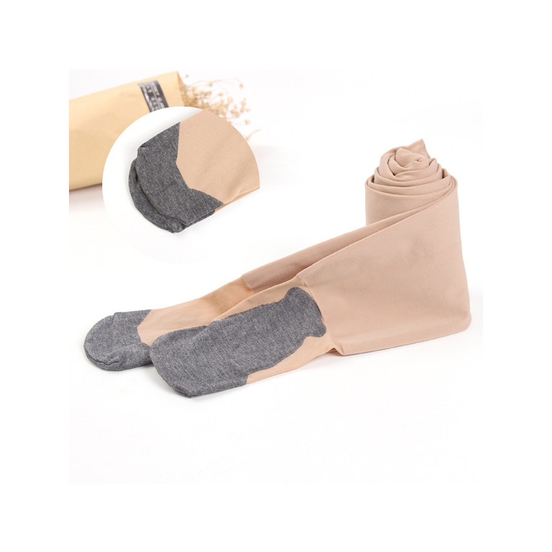 品彩(pincai)不易臭女士连裤袜 按摩底钢丝袜艾草精油香味防勾无痕