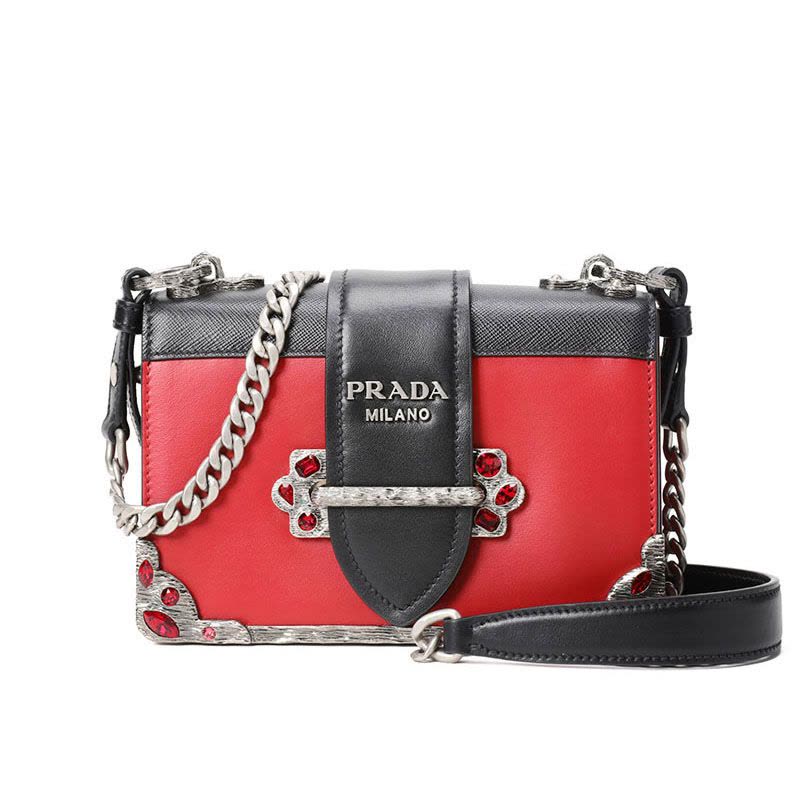 Prada Cahier 单肩包 1BH018 CKH图片