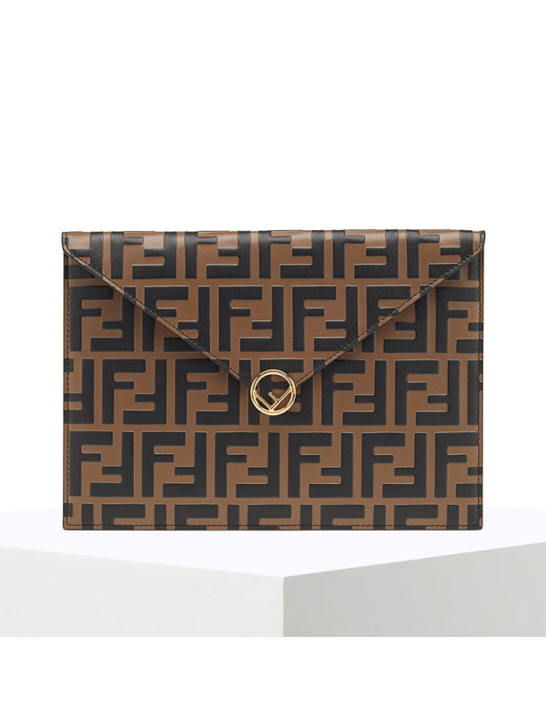 预定 FENDI芬迪 中性款通用手拿包 23*17*1CM