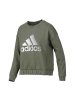 ADIDAS阿迪达斯女子上衣卫衣长袖休闲运动圆领套头衫DX7200