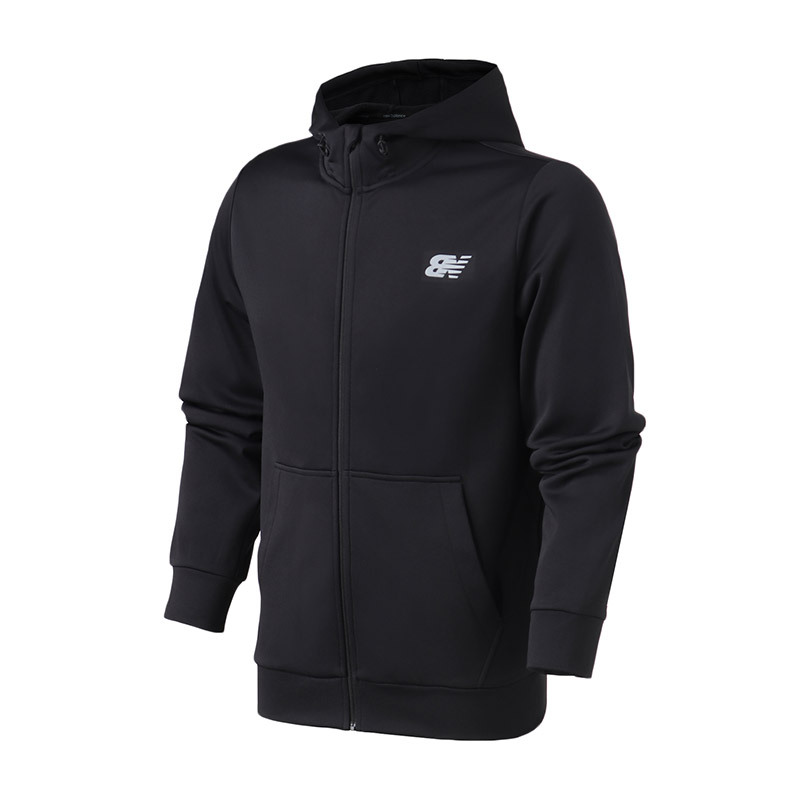 【自营】New Balance/NB男装外套新款连帽细绒保暖休闲运动服AMJ81005