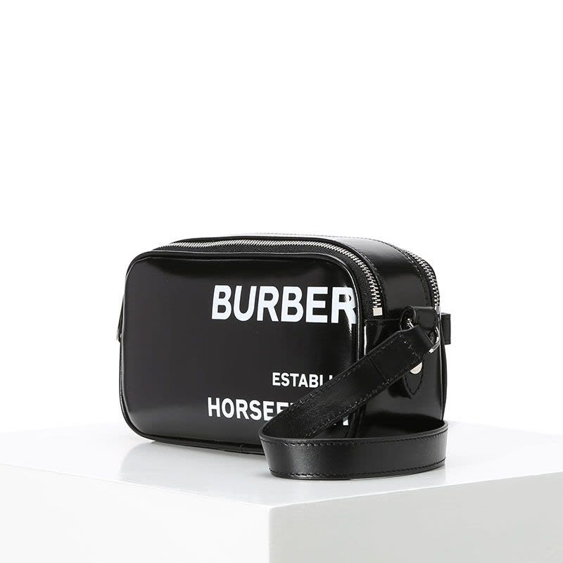 预订BURBERRY Horseferry 印花斜挎相机包 迷你18x10.5x5CM图片