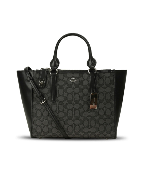 Coach CROSBY克罗斯比提花CARRYALL手提包 33524