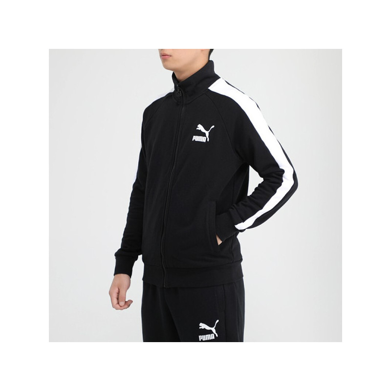 PUMA彪马男装T7运动服休闲针织外套531377