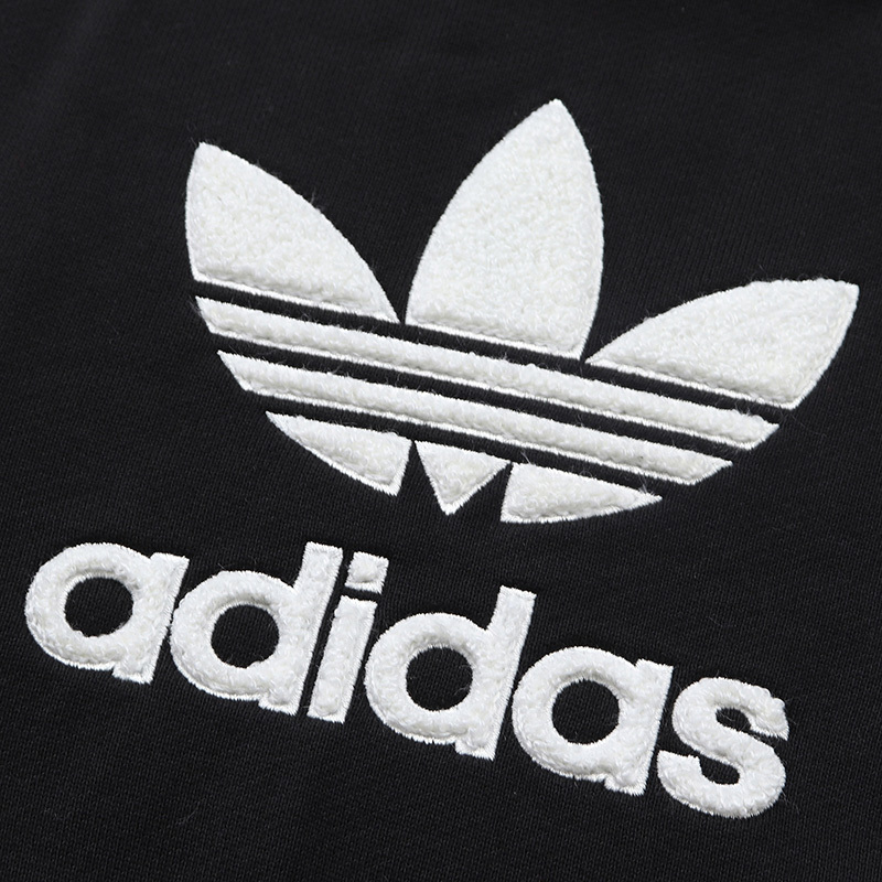 adidas阿迪达斯三叶草男服卫衣连帽运动休闲服FM9913