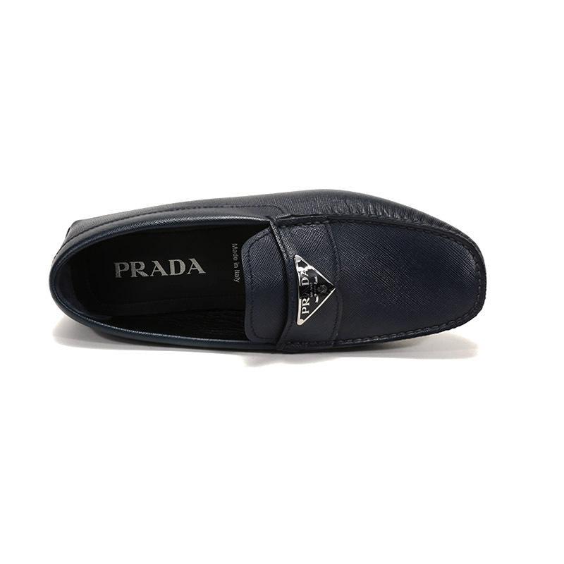 PRADA 普拉达 男士 皮革休闲皮鞋乐福鞋 2DD164 053