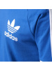 Adidas阿迪达斯Trefoilcalifornia男款T恤蓝色白色-BQ7552