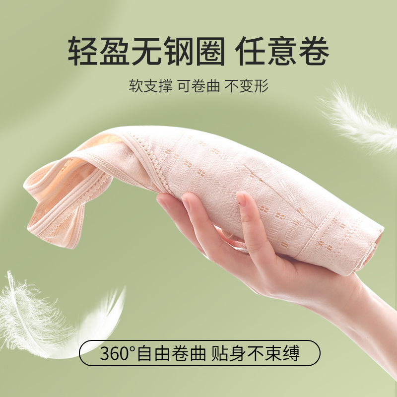 中老年人妈妈内衣大码背心式前扣文胸无钢圈夏季薄款妇女纯棉胸罩