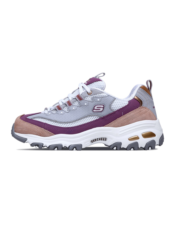 SKECHERS(斯凯奇)2019D\’LITES系列时尚绑带运动鞋春季女子休闲鞋13146-GYPK
