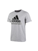 阿迪达斯adidas跆拳道新款男装训练跑步短袖运动休闲T恤-ADICTT_0