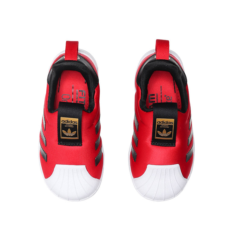 【自营】adidas阿迪达斯三叶草童鞋SUPERSTAR经典鞋0-4岁婴童鞋CG6581