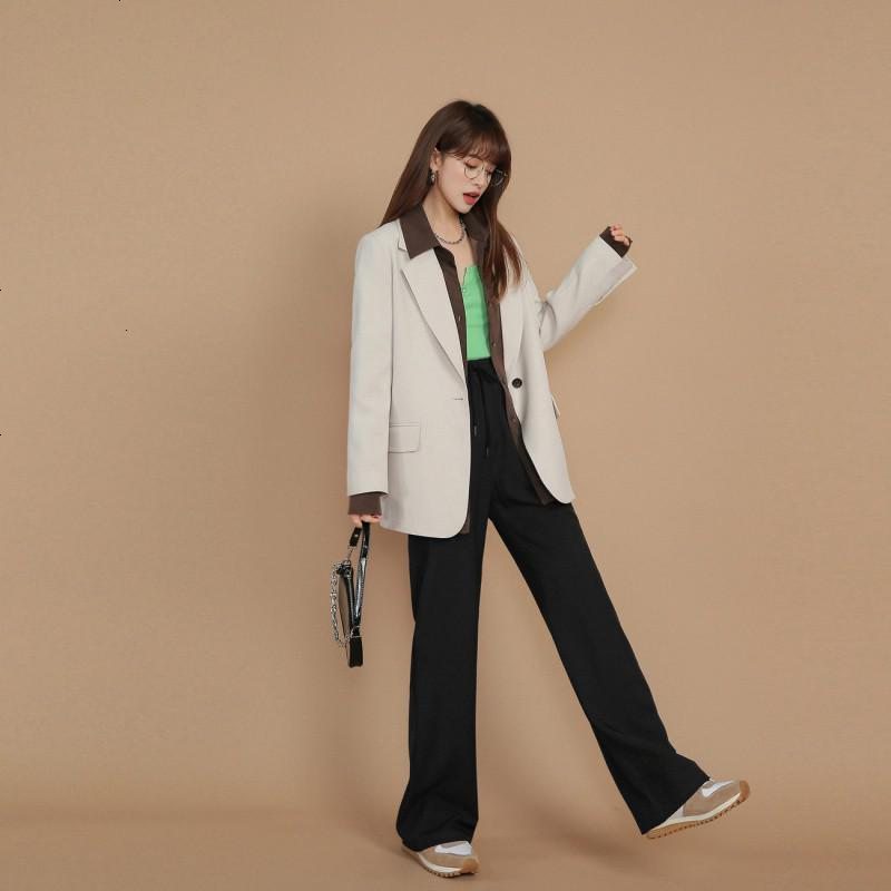 OtherMix设计感西装绿环保系列2021年新款春季气质休闲西服外套女