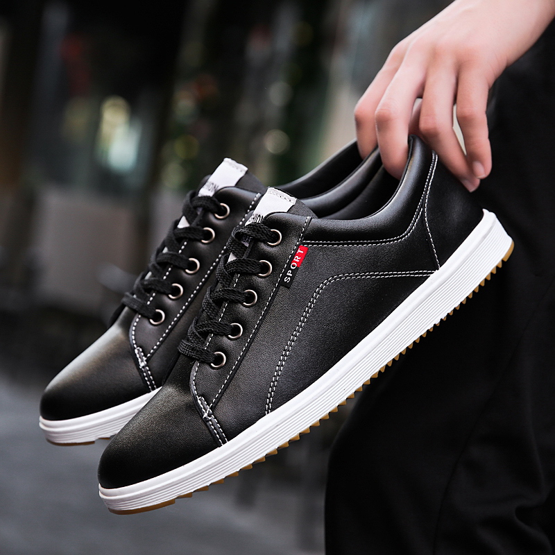 apple休闲鞋男鞋新品透气休闲板鞋男韩版潮鞋b853