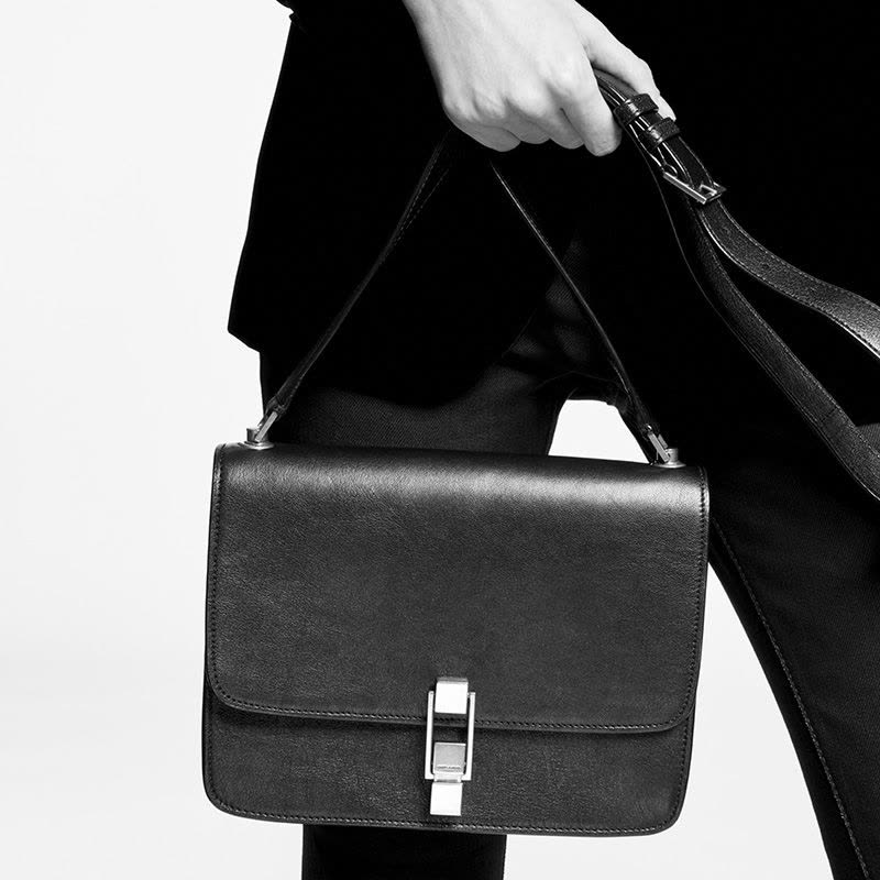 预定 YSL 20新款 CARRE 单肩包 鳄鱼压纹 585060 牛皮革图片