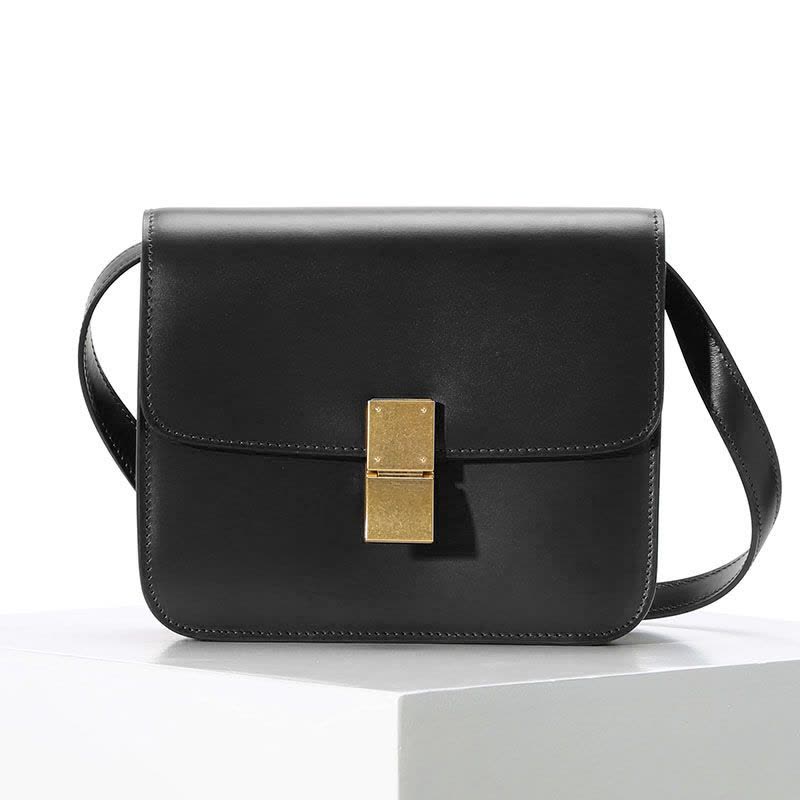 CELINE CLASSIC 金属方扣豆腐方包 TEEN图片
