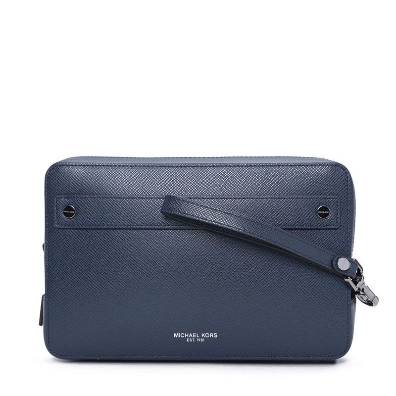 Michael Kors/迈克·科尔斯 男士HARRISON双层拉链手拿包 39F5LHRN6L 22x14x6CM图片