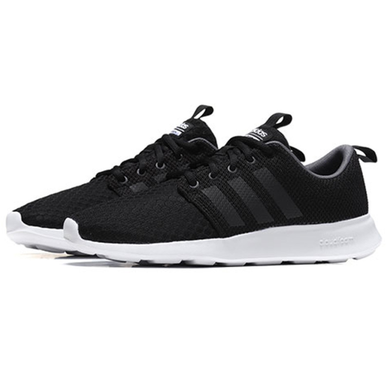 adidas阿迪达斯NEO男士低帮网面跑步休闲鞋运动鞋DB0679