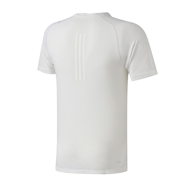 【自营】adidas男服短袖T恤健身训练运动服DX0792 L DX0792白色
