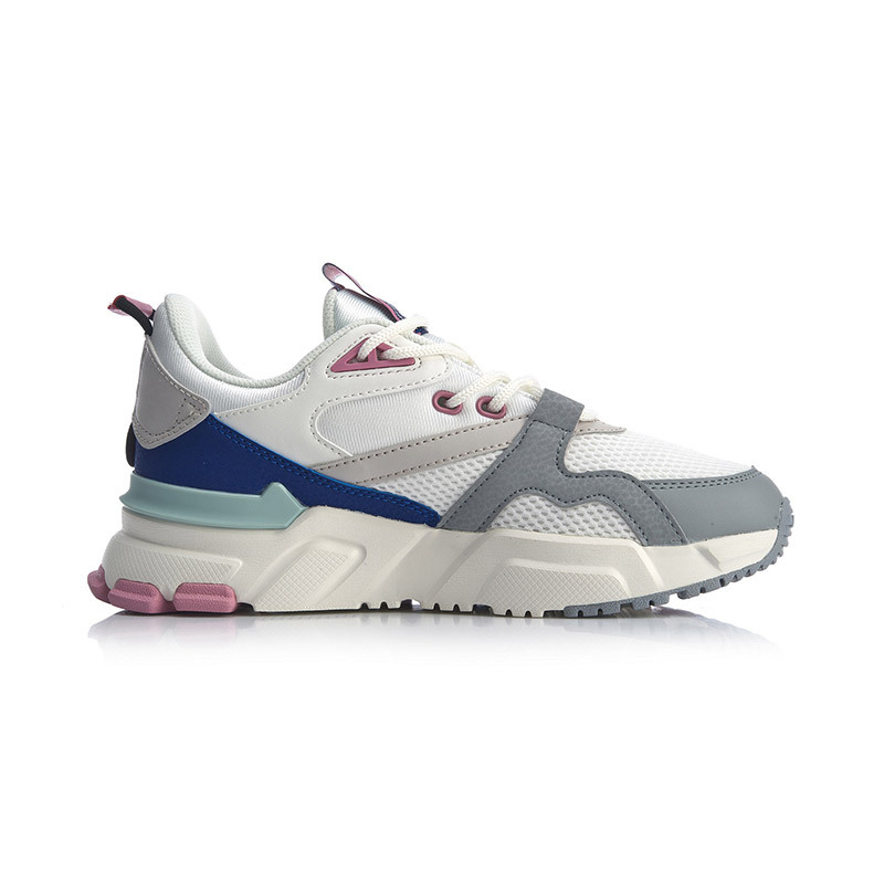 李宁001征程女子支撑经典休闲鞋agcq016-3