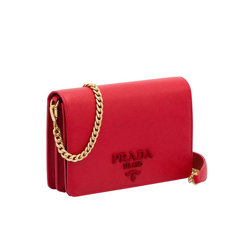 【预定】PRADA 链条单肩包 1BP012 DWO 20*13.5*4CM图片