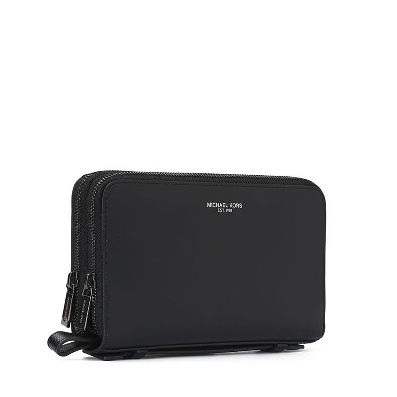 Michael Kors/迈克·科尔斯 男士HARRISON双层拉链长款手拿钱包 39F5LHRN8L图片