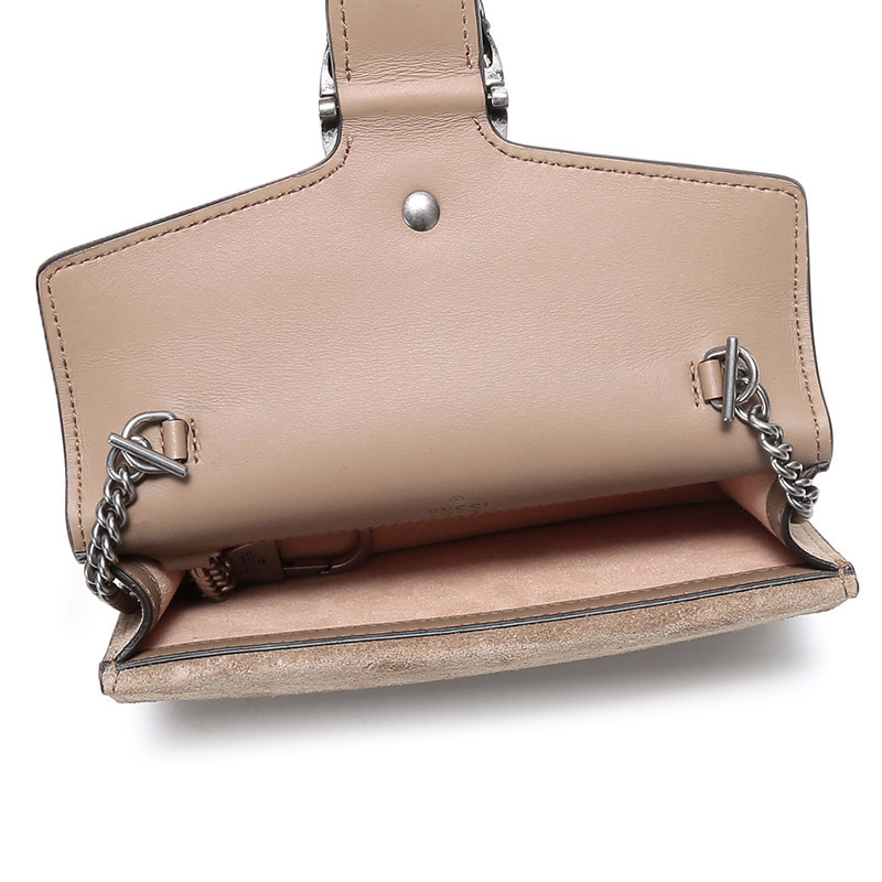 gucci古驰女士人造帆布酒神包超迷你单肩斜挎包476432khnrn