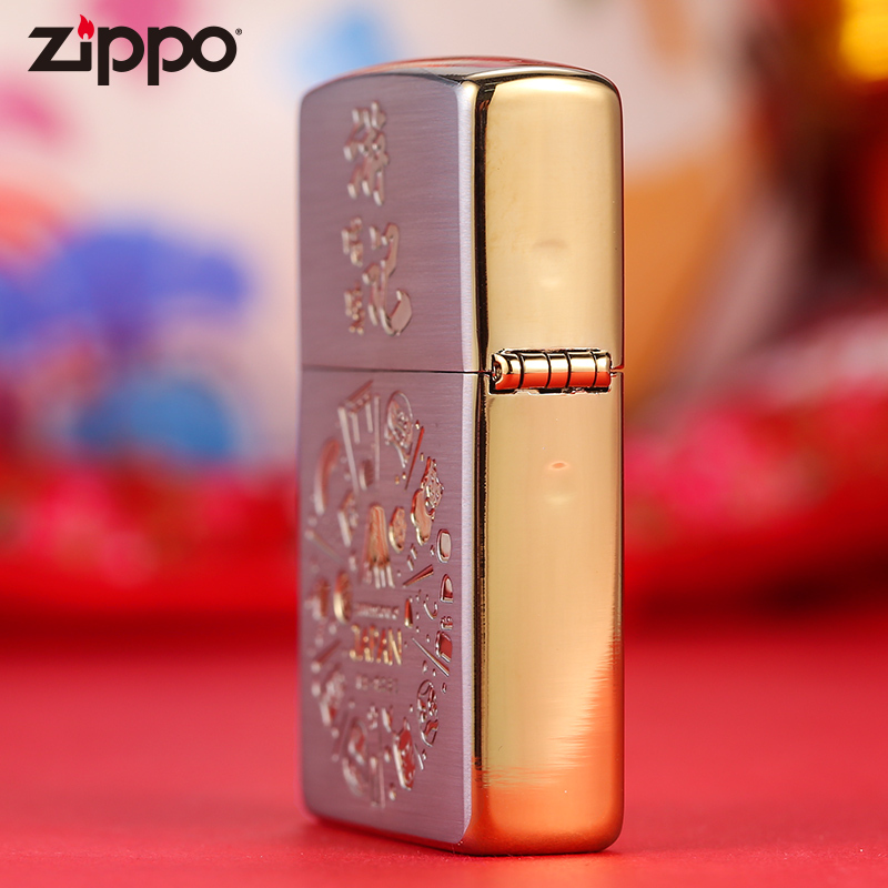 zippo芝宝正版打火机喵呜游记之宝正品防风火机送男友