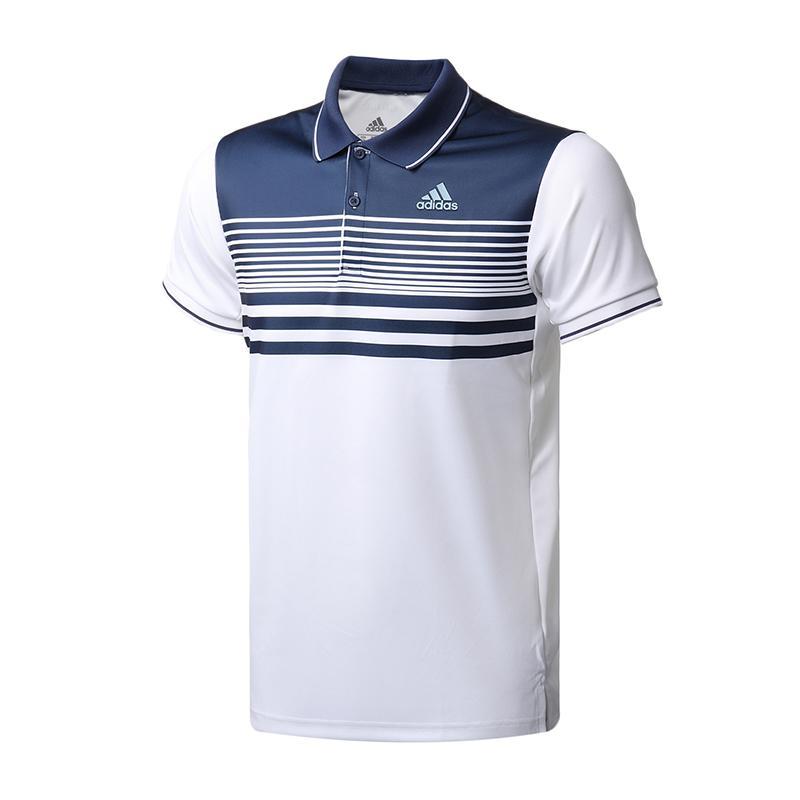阿迪达斯男服短袖POLO衫时尚翻领休闲运动服FN1452