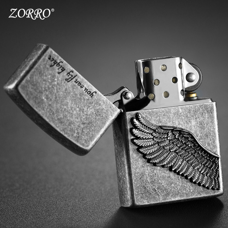 zorro佐罗打火机防风创意定制翅膀飞得更高