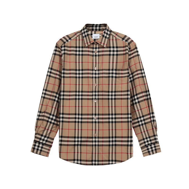BURBERRY 博柏利 男款 棉质长袖衬衫 80337031