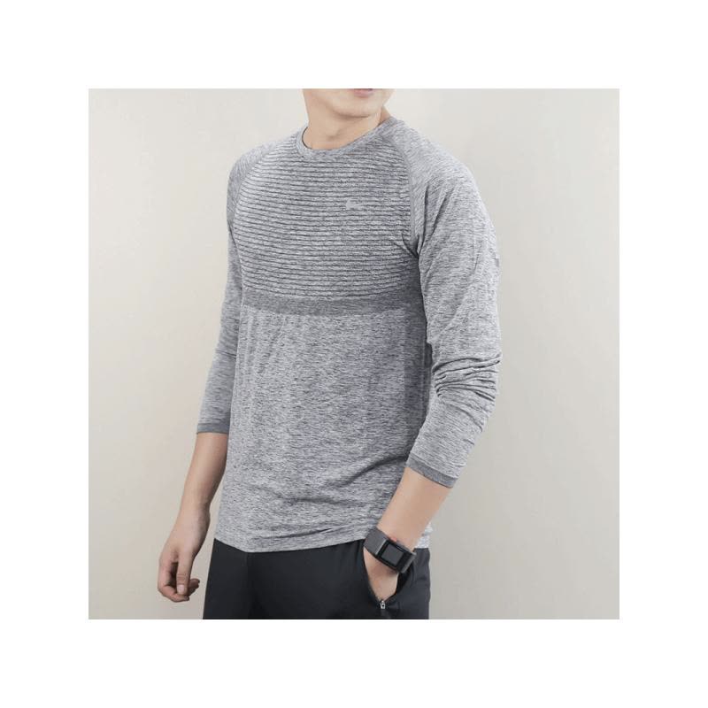 耐克男装冬季圆领防风保暖跑步运动长袖圆领T恤-717761-010图片