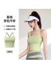 新款裸感高弹瑜伽背心速干健身一体式无痕防震瑜伽背心女