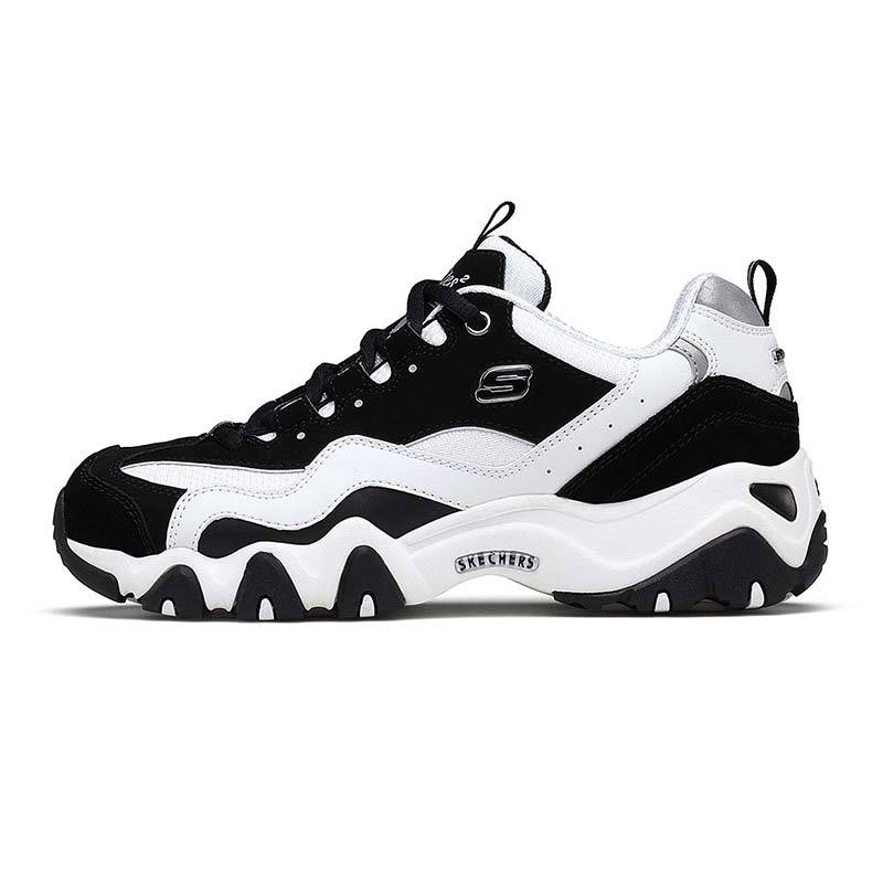 【自营】SKECHERS 斯凯奇女鞋休闲鞋熊猫鞋99999069-B KW