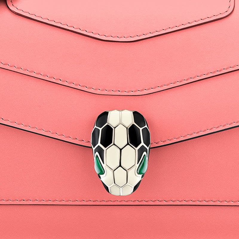 【预定】BVLGARI宝格丽 SERPENTI FOREVER 经典蛇头单肩包22*13*5CM图片