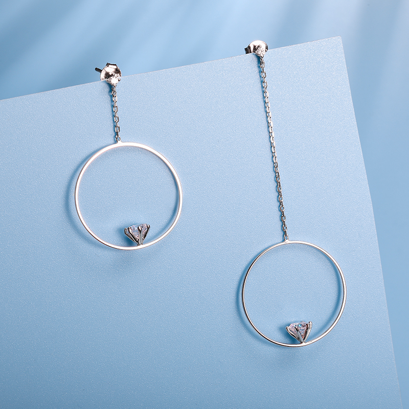 佰色传情brir日韩时尚百搭925银耳钉银耳环视频