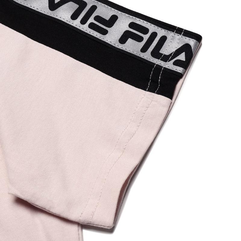 FILA 斐乐 女士 棉质圆领短袖T恤 688045