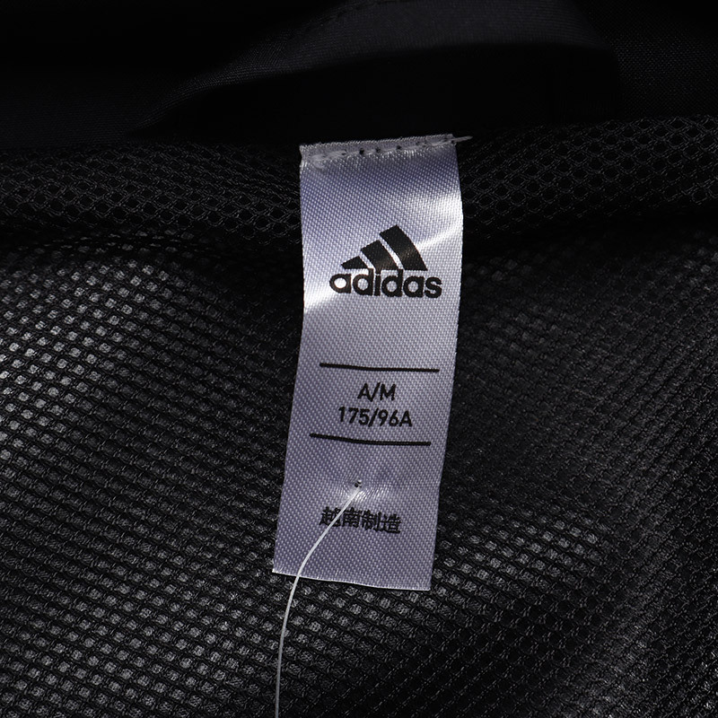 adidas男服外套夹克足球防风训练休闲运动服D95937 L D95937黑色