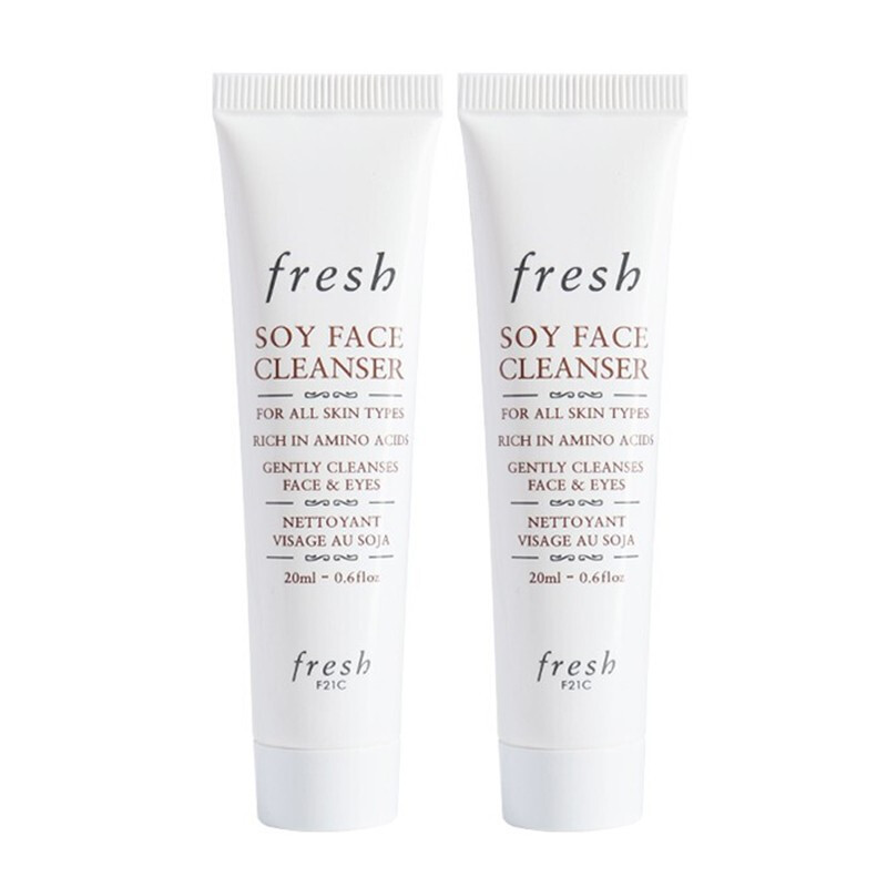 Fresh馥蕾诗大豆洗面奶 精萃卸妆洁颜凝露 20ml*3